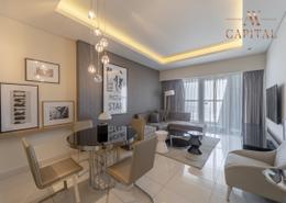Living / Dining Room image for: Apartment - 2 bedrooms - 3 bathrooms for sale in Tower B - DAMAC Towers by Paramount - Business Bay - Dubai, Image 1