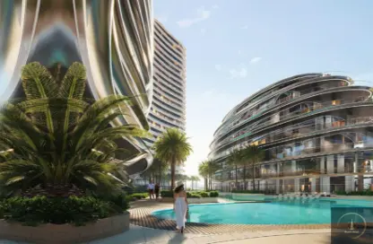 Penthouse - 1 Bedroom - 2 Bathrooms for sale in Binghatti Aquarise - Business Bay - Dubai
