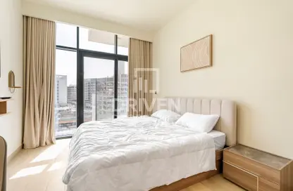 Apartment - Studio - 1 Bathroom for rent in AZIZI Riviera 48 - Meydan One - Meydan - Dubai