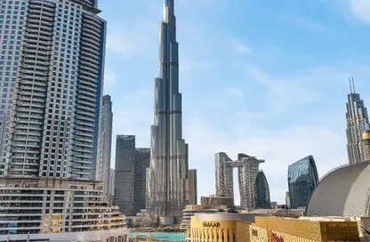 شقة - غرفة نوم - 1 حمام للايجار في بوليفارد بوينت - دبي وسط المدينة - دبي