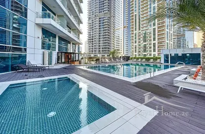 Apartment - 1 Bedroom - 2 Bathrooms for rent in Botanica Tower - Dubai Marina - Dubai