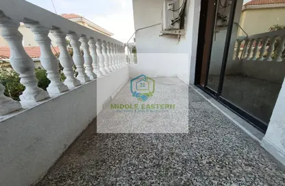 Balcony image for: Apartment - 1 Bathroom for rent in Al Saada Street - Al Mushrif - Abu Dhabi, Image 1