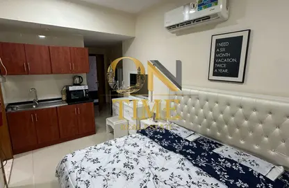Apartment - Studio - 1 Bathroom for rent in Al Naemiya Tower 2 - Al Naemiya Towers - Al Nuaimiya - Ajman