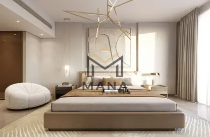 Room / Bedroom image for: Apartment - 1 Bathroom for sale in Neva Residences - Jumeirah Village Circle - Dubai, Image 1