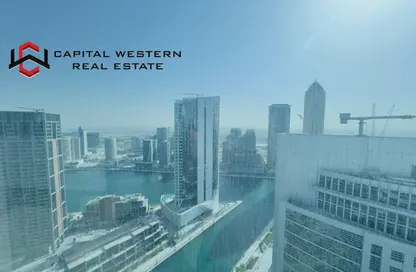 مكتب - استوديو للايجار في برج بورلينجتون - الخليج التجاري - دبي