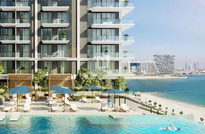 Apartment - 2 Bedrooms - 3 Bathrooms for sale in Seapoint - EMAAR Beachfront - Dubai Harbour - Dubai
