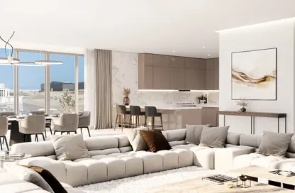 Apartment - 2 Bedrooms - 4 Bathrooms for sale in The Bay Residence 2 - Yas Bay - Yas Island - Abu Dhabi