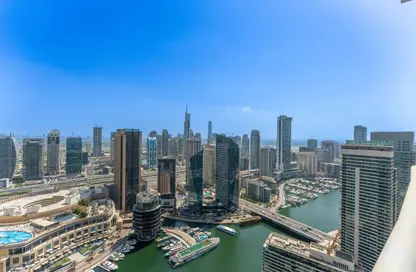 شقة - 5 غرف نوم - 6 حمامات للايجار في باي سنترال غرب - باي سنترال - دبي مارينا - دبي
