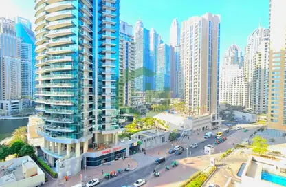 Apartment - Studio - 1 Bathroom for rent in Marina Diamond 3 - Marina Diamonds - Dubai Marina - Dubai