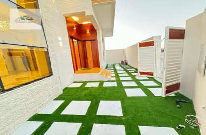 Terrace image for: Villa - 5 Bedrooms - 7 Bathrooms for sale in Al Aamra Gardens - Al Amerah - Ajman, Image 1