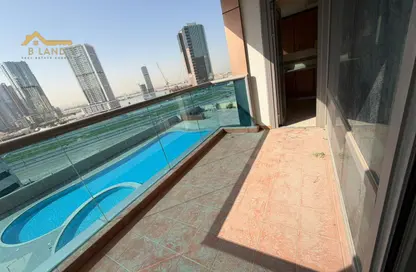 Apartment - 1 Bedroom - 2 Bathrooms for rent in Al Mamzar - Al Mamzar - Sharjah - Sharjah