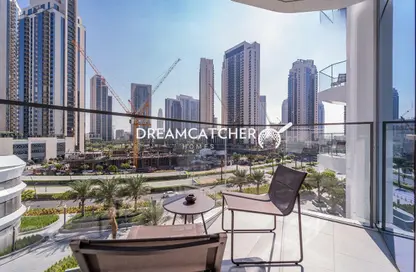 Balcony image for: Apartment - 1 Bedroom - 2 Bathrooms for rent in Address Harbour Point Tower 2 - Address Harbour Point - Dubai Creek Harbour (The Lagoons) - Dubai, Image 1