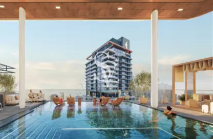 صورة لـ حوض سباحة شقة - غرفة نوم - 2 حمامات للبيع في ميرسير هاوس - اب تاون دبي - أبراج بحيرة الجميرا - دبي ، صورة رقم 1
