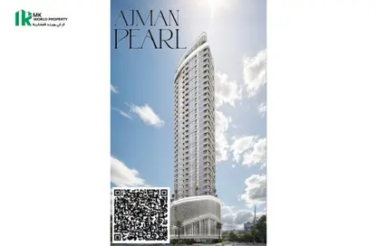 Apartment - 2 Bedrooms - 3 Bathrooms for sale in Tower C1 - Ajman Pearl Towers - Ajman Downtown - Ajman