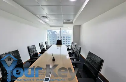 Office Space - Studio - 1 Bathroom for rent in The Binary Tower - Business Bay - Dubai
