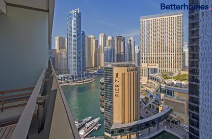 Outdoor Building image for: Apartment - 1 Bedroom - 1 Bathroom for sale in Silverene Tower B - Silverene - Dubai Marina - Dubai, Image 1