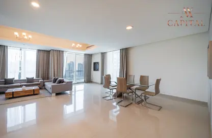 شقة - 2 غرف نوم - 3 حمامات للايجار في برج الدار - دبي مارينا - دبي