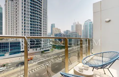 Apartment - 1 Bedroom - 2 Bathrooms for rent in Sparkle Tower 3 - Sparkle Towers - Dubai Marina - Dubai