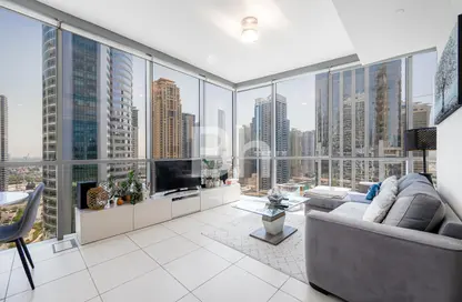 Apartment - 1 Bedroom - 2 Bathrooms for rent in Indigo Tower - JLT Cluster D - Jumeirah Lake Towers - Dubai