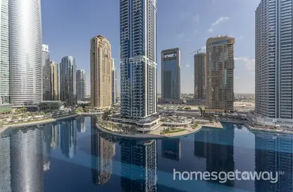 شقة - غرفة نوم - 2 حمامات للايجار في ليك فيو - (JLT) مجمع B - أبراج بحيرة الجميرا - دبي
