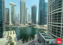 Office Space - 2 bathrooms for sale in Swiss Tower - Lake Allure - Jumeirah Lake Towers - Dubai