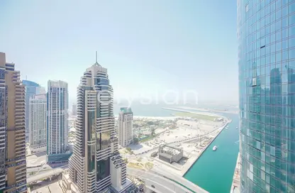 شقة - غرفة نوم - 1 حمام للايجار في (برج كيان (إنفينيتي - دبي مارينا - دبي