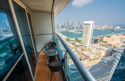 Apartment - 1 Bedroom - 1 Bathroom for sale in Princess Tower - Dubai Marina - Dubai