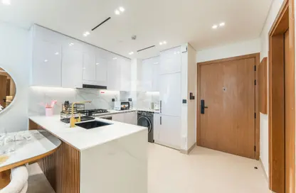Apartment - 1 Bedroom - 2 Bathrooms for rent in Binghatti Amber - Jumeirah Village Circle - Dubai