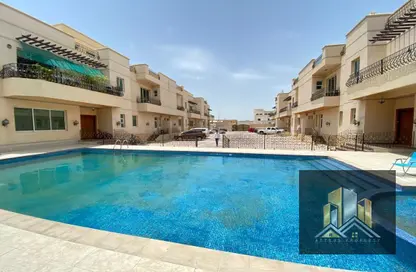 Pool image for: Apartment - 1 Bathroom for rent in C2302 - Khalifa City A - Khalifa City - Abu Dhabi, Image 1
