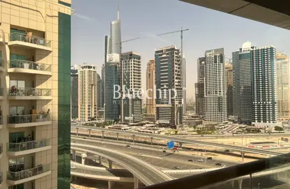 شقة - غرفة نوم - 2 حمامات للايجار في برج إسكان - دبي مارينا - دبي