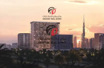 Apartment - Studio - 1 Bathroom for sale in Binghatti Ivory - Al Jaddaf - Dubai