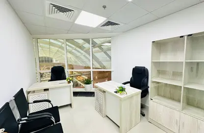 Office Space - Studio - 1 Bathroom for rent in Business Atrium Building - Oud Metha - Bur Dubai - Dubai