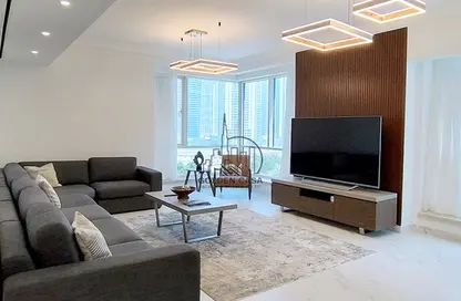 Apartment - 4 Bedrooms - 5 Bathrooms for rent in Al Mesk Tower - Emaar 6 Towers - Dubai Marina - Dubai