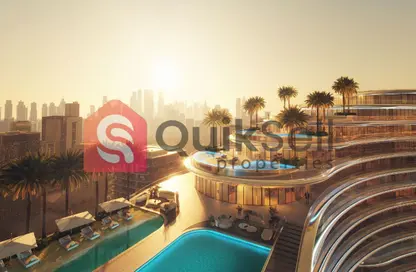 Apartment - Studio - 1 Bathroom for sale in Binghatti Aquarise - Business Bay - Dubai