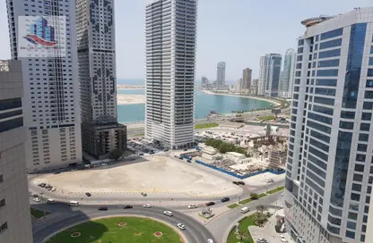 Outdoor Building image for: Apartment - 2 Bedrooms - 2 Bathrooms for rent in Al Taawoon Towers - Al Khan - Sharjah, Image 1