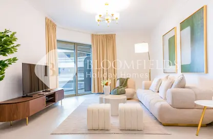 شقة - 2 غرف نوم - 2 حمامات للايجار في أجوان تاورز - منطقة السعديات الثقافية - جزيرة السعديات - أبوظبي