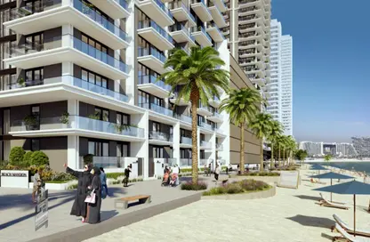 Apartment - 1 Bedroom - 2 Bathrooms for sale in Beach Mansion - EMAAR Beachfront - Dubai Harbour - Dubai