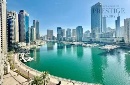 Pool image for: Apartment - 1 Bedroom - 2 Bathrooms for rent in The Point - Dubai Marina - Dubai, Image 1