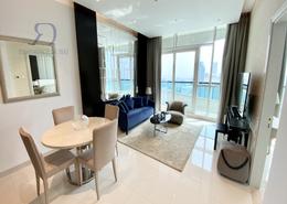 صورةغرفة المعيشة / غرفة الطعام لـ: شقة - 1 غرفة نوم - 2 حمامات للبيع في برج أبر كريست - دبي وسط المدينة - دبي, صورة 1