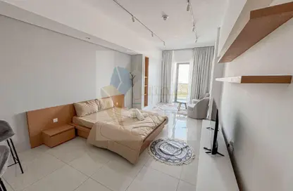 Apartment - Studio - 1 Bathroom for rent in Blue Waves Tower - Dubai Land Residence Complex - Dubai