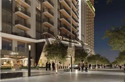 Outdoor Building image for: Apartment - 1 Bedroom - 2 Bathrooms for sale in 320 Riverside Crescent - Sobha Hartland II - Mohammed Bin Rashid City - Dubai, Image 1