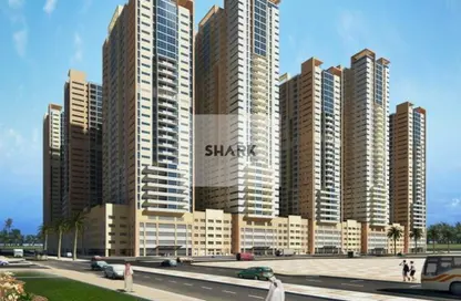 Apartment - 2 Bedrooms - 2 Bathrooms for sale in Ajman One Tower 1 - Ajman One - Ajman Downtown - Ajman