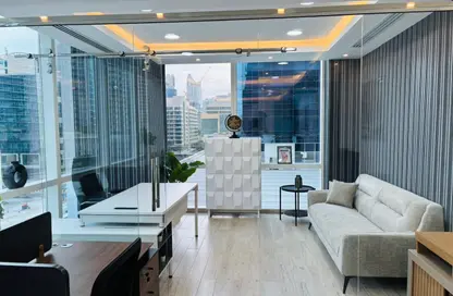 مكتب - استوديو - 2 حمامات للايجار في برج تماني - الخليج التجاري - دبي مكتب - استوديو - 2 حمامات للايجار في برج تماني - الخليج التجاري - دبي