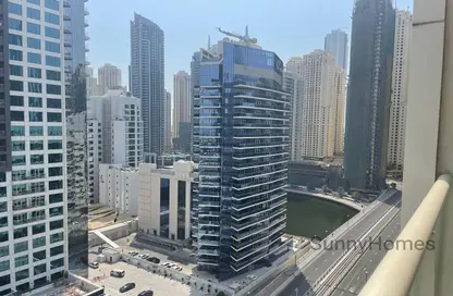 شقة - غرفة نوم - 2 حمامات للايجار في مارينا فيو  A برج - مارينا فيو - دبي مارينا - دبي