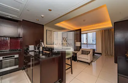Apartment - Studio - 1 Bathroom for rent in Burj Lake Hotel - The Address DownTown - Downtown Dubai - Dubai
