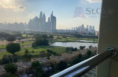 شقة - غرفة نوم - 2 حمامات للايجار في جولف تاورز - أبراج الجولف - ذا فيوز - دبي