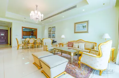Apartment - 2 Bedrooms - 3 Bathrooms for rent in Kempinski Palm Residence - The Crescent - Palm Jumeirah - Dubai