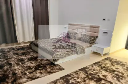 Room / Bedroom image for: Apartment - 2 Bedrooms - 2 Bathrooms for rent in Al Jurf 2 - Al Jurf - Ajman Downtown - Ajman, Image 1