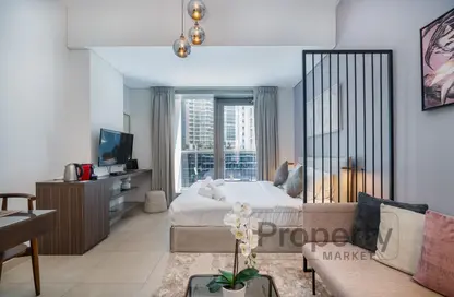 Apartment - Studio - 1 Bathroom for rent in Sparkle Tower 3 - Sparkle Towers - Dubai Marina - Dubai