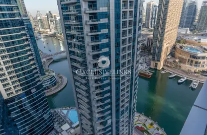 شقة - 2 غرف نوم - 3 حمامات للايجار في باي سنترال غرب - باي سنترال - دبي مارينا - دبي